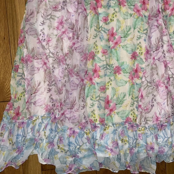 Love Shack Fancy Nappa Maxi Skirt Size 10 - Picture 3 of 6